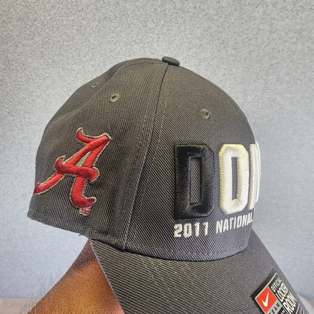Lot Of 5 New NIKE Alabama Crimson Tide National Champions Hats 09,11,15,17,20